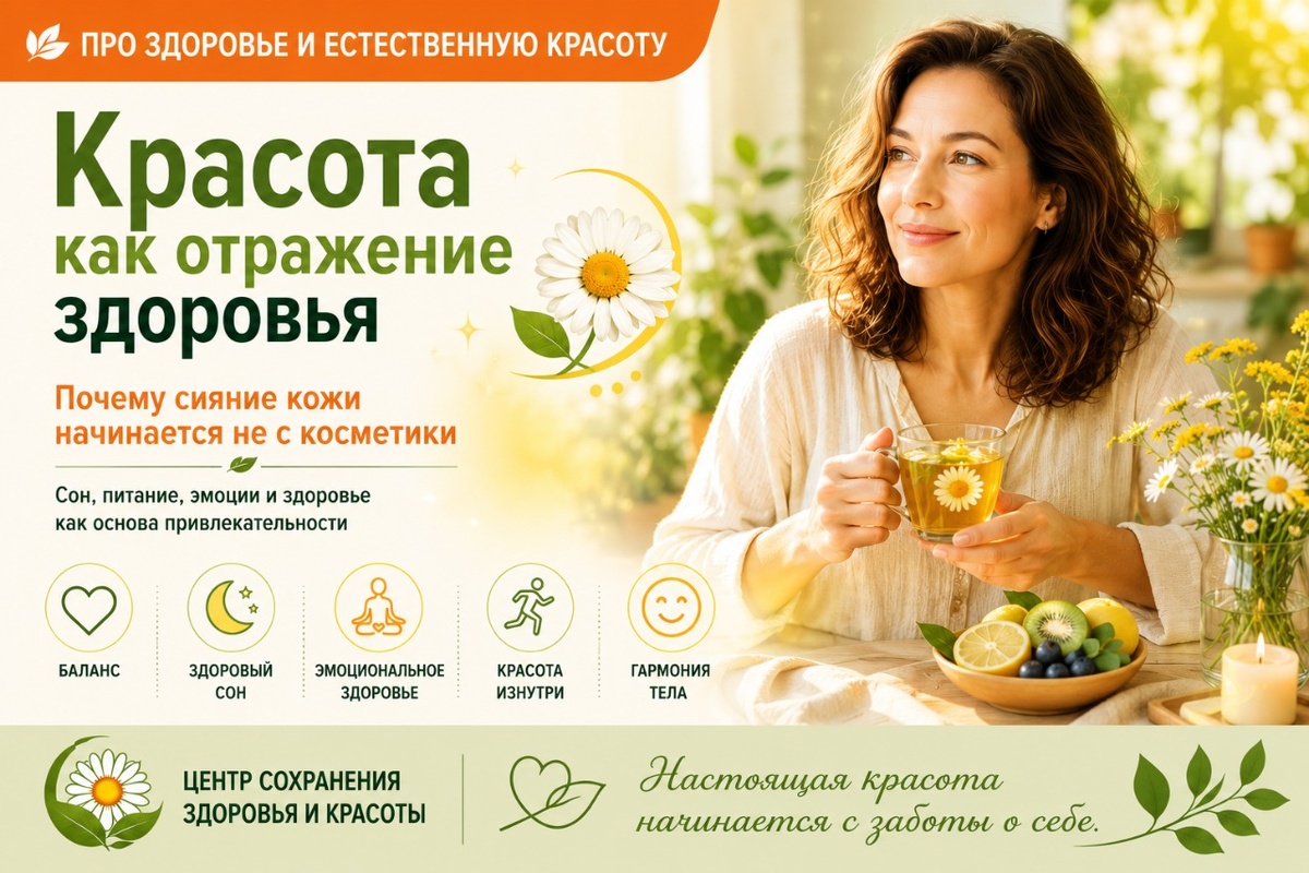 Красота как отражение здоровья: от древних идеалов к современному осознанному подходу
