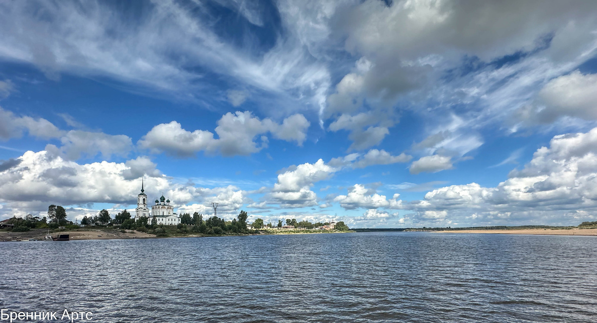 Сольвычегодск. Вид с парома.