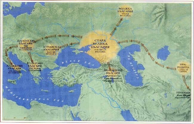 
Миграция болгар. Источник: ru.wikipedia.org