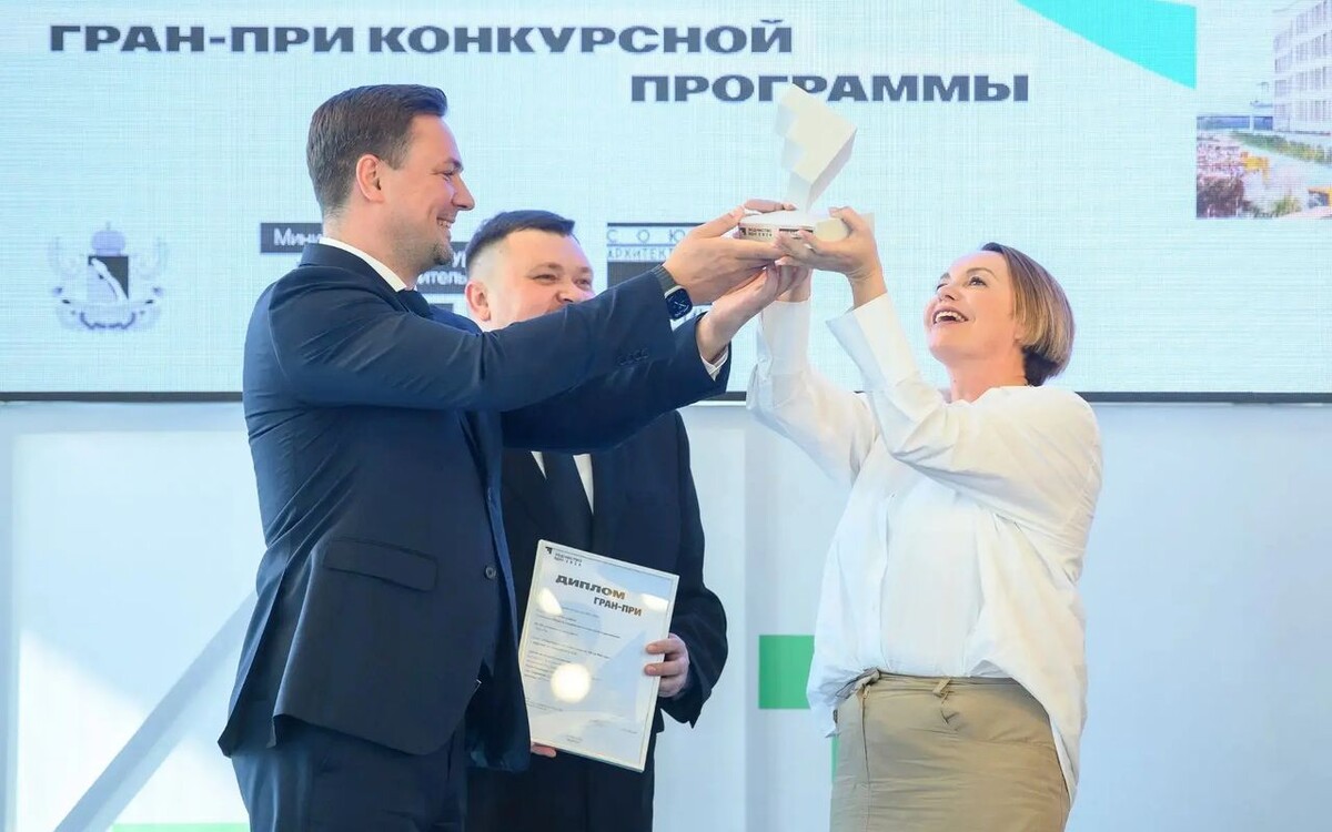    Воронежский проект ГКДТ стала обладателем Гран-при «Зодчества ВРН 2026» Фото – пресс-служба ГКДТ