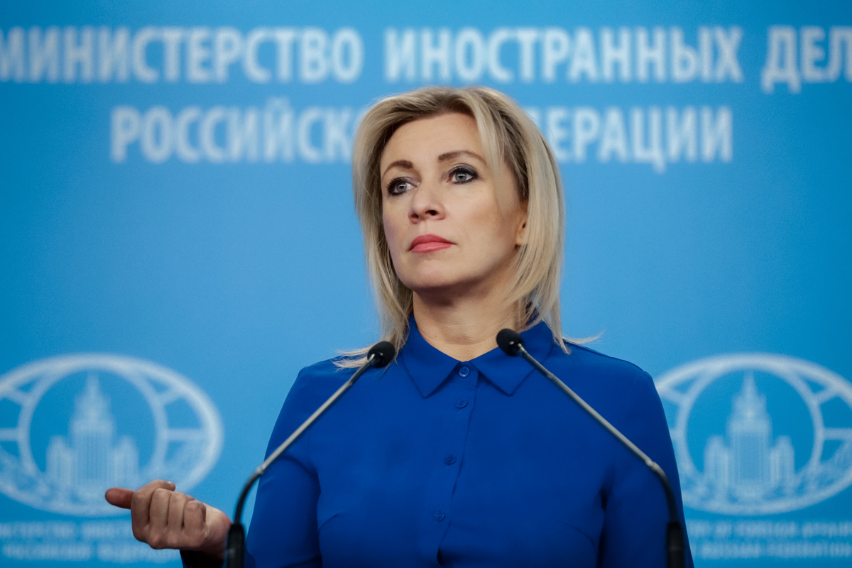    Официальный представитель МИД России Мария Захарова  Пресс-служба МИД РФ/ТАСС