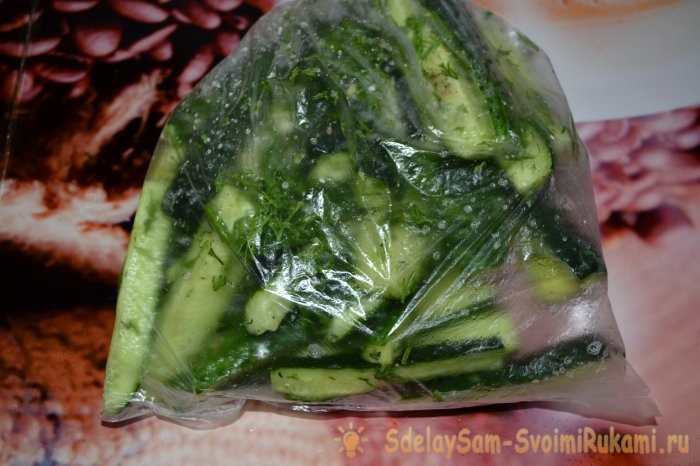🥒Малосольные огурцы в пакете быстро и просто🔥