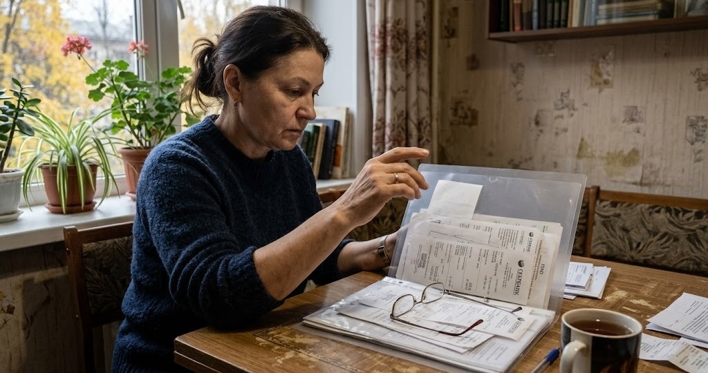 Она всю жизнь считала мать холодной, пока не увидела номер своего ипотечного договора в её папке