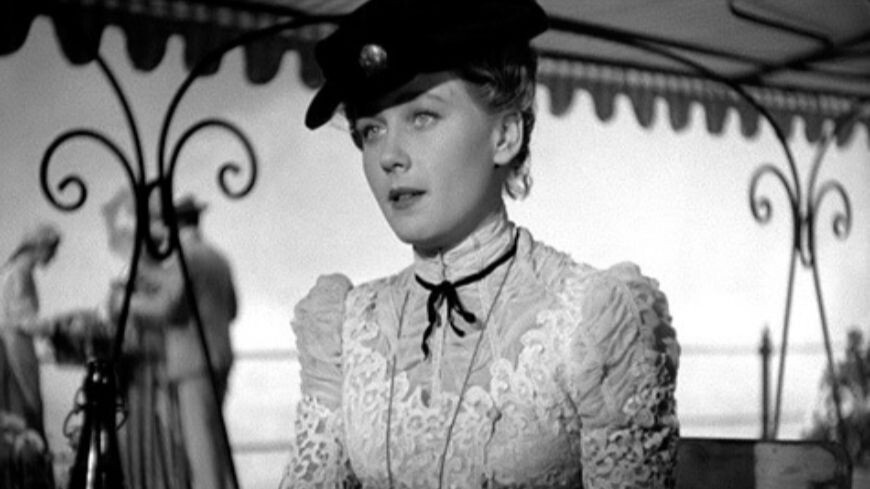 Кадр из фильма "Дама с собачкой" (1960 г)