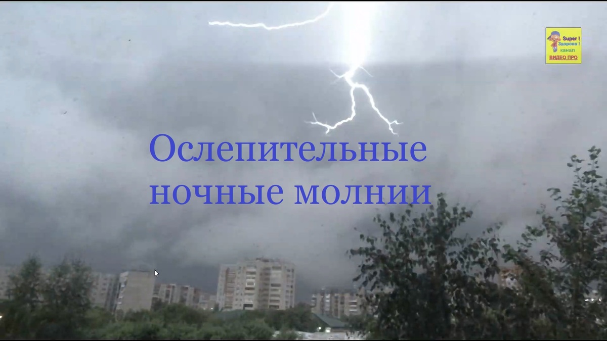 Яркие вспышки в небесах