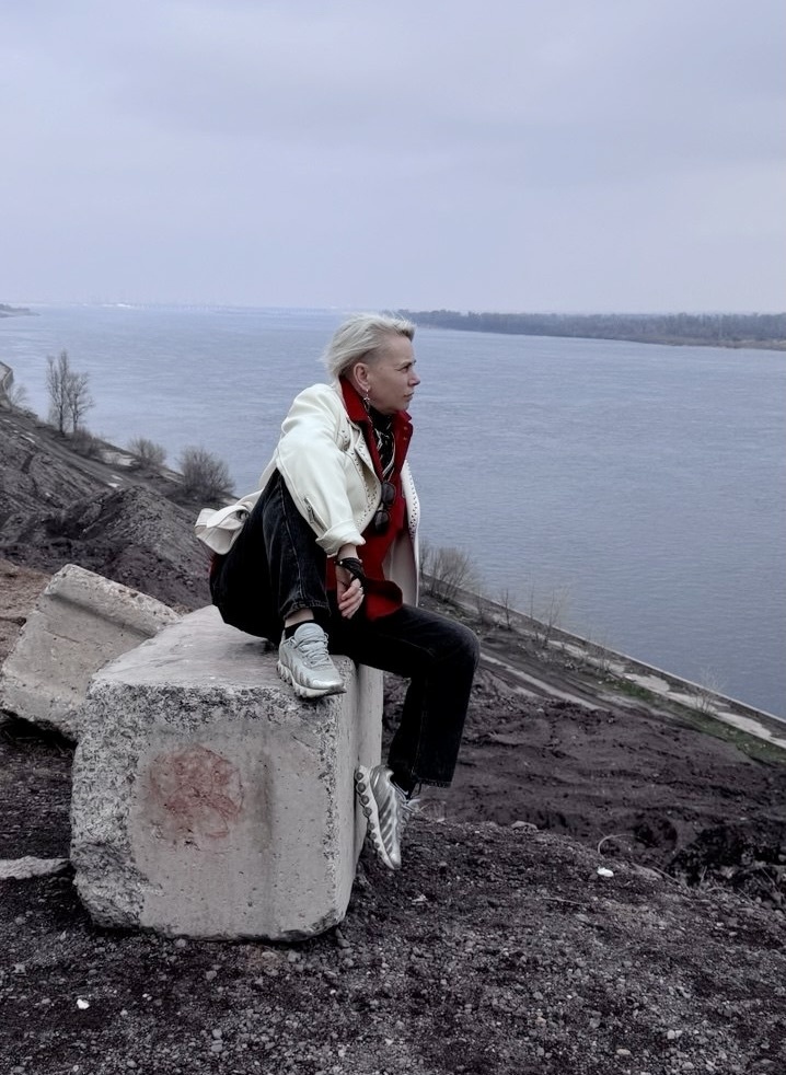 На берегу Волги. Фото - Елена Сухарева