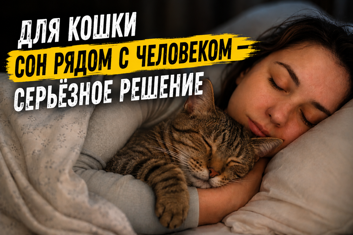 Мы об этом редко думаем, потому что домашние кошки кажутся расслабленными и избалованными.