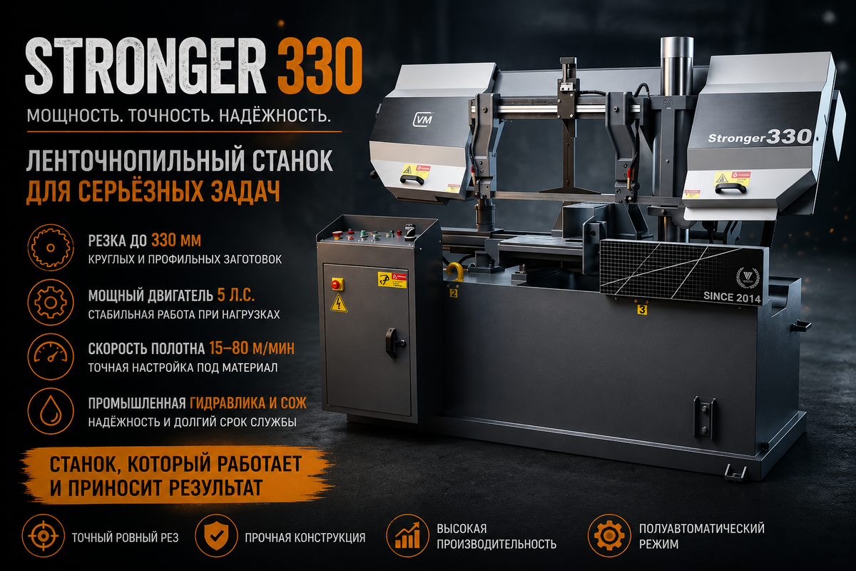 Ленточнопильный станок Stronger 330