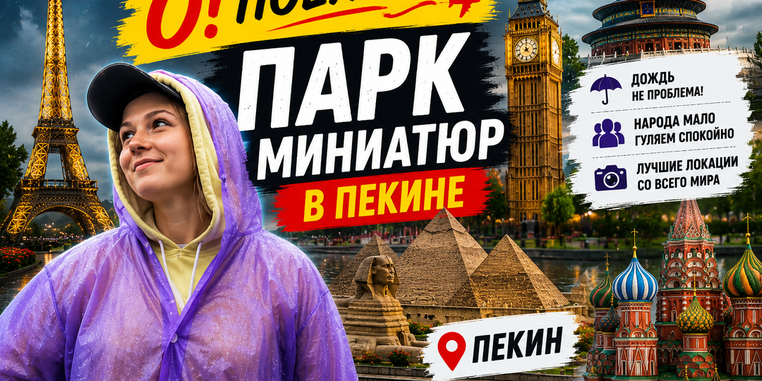 World Park в Пекине: стоит ли ехать в парк миниатюр в 2026 году
