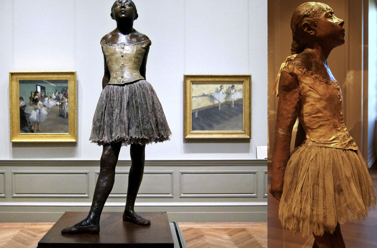 Эдгар Дега. Маленькая танцовщица, созданная из пчелиного воска в 1878–81 гг.