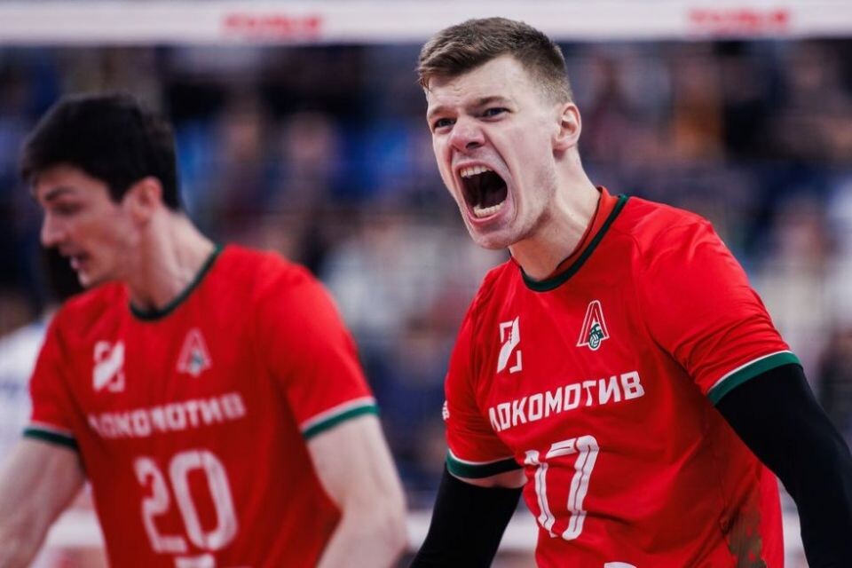    Илья Казаченков не скрывает эмоций / ВК "Локомотив"