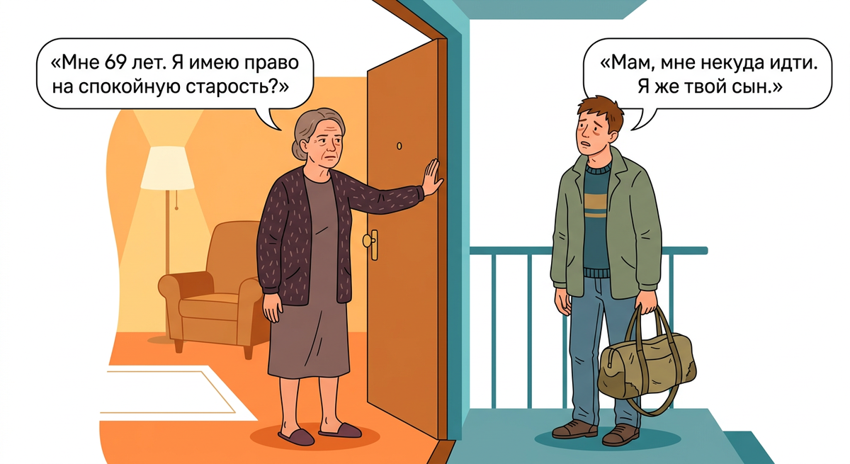 Сын всю жизнь был проблемным, промотал наследство — теперь я должна его спасать? По-человечески да. Но я устала