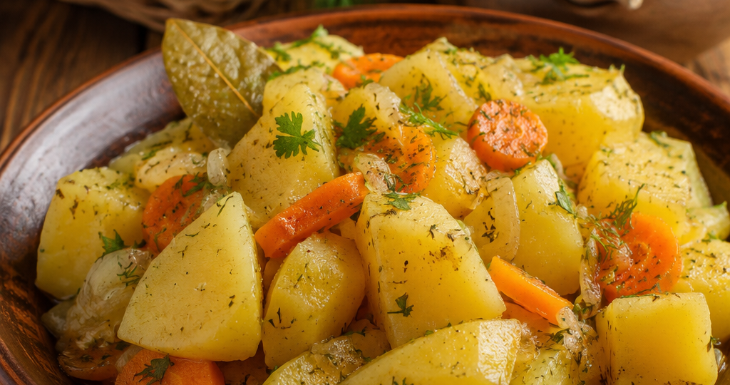 Картофель тушёный который покоряет с первой ложки секрет домашнего вкуса из коллекции во «Вкус мира»