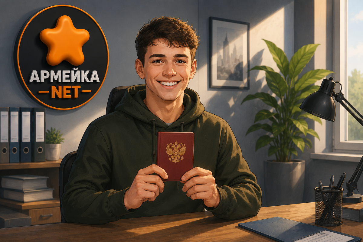 Получение билета с Армейка Net