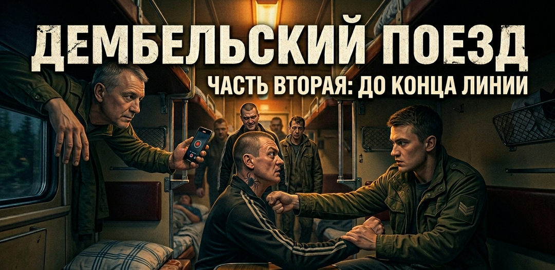Ситуация в купе плацкарта: ехал домой после дембеля и встретил старых «знакомых»: ЧАСТЬ 2