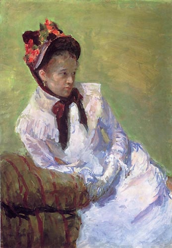 Мэри Кассат. Автопортрет. 1878
