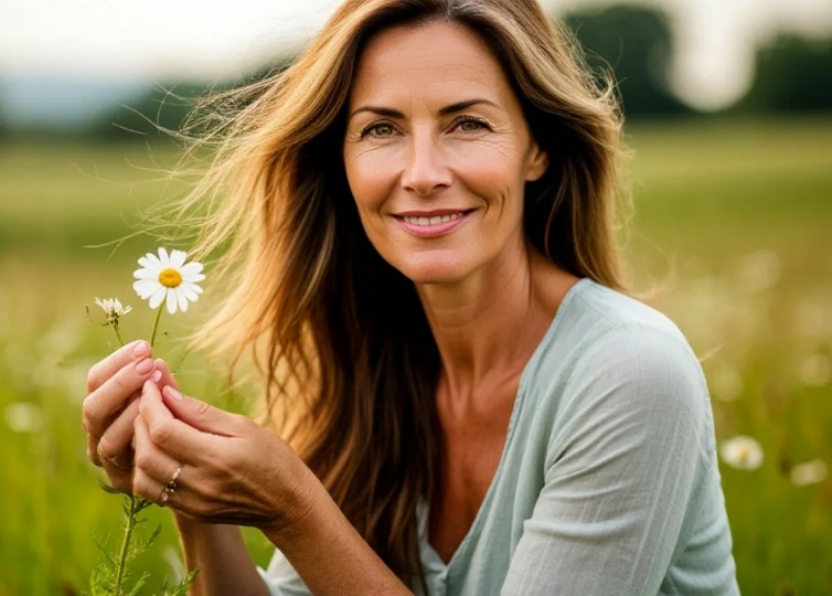 Цветущая бабушка