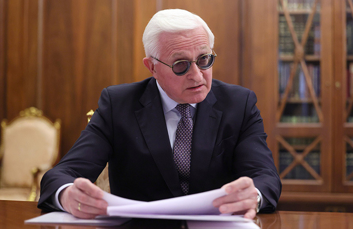    Александр Шохин во время встречи в Кремле с Владимиром Путиным.пресс-служба президента России/ТАСС