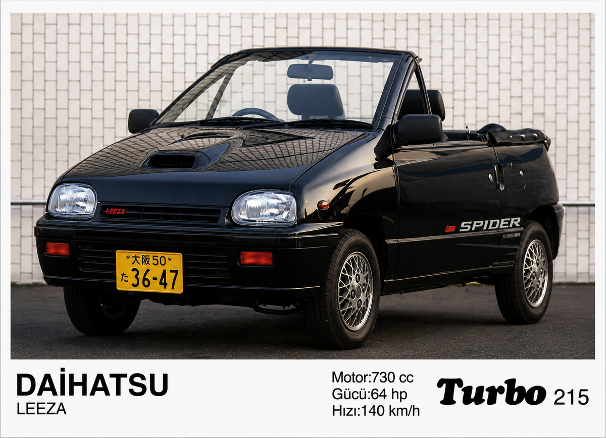 Вкладыш №215 — Daihatsu Leeza, восстановленное изображение