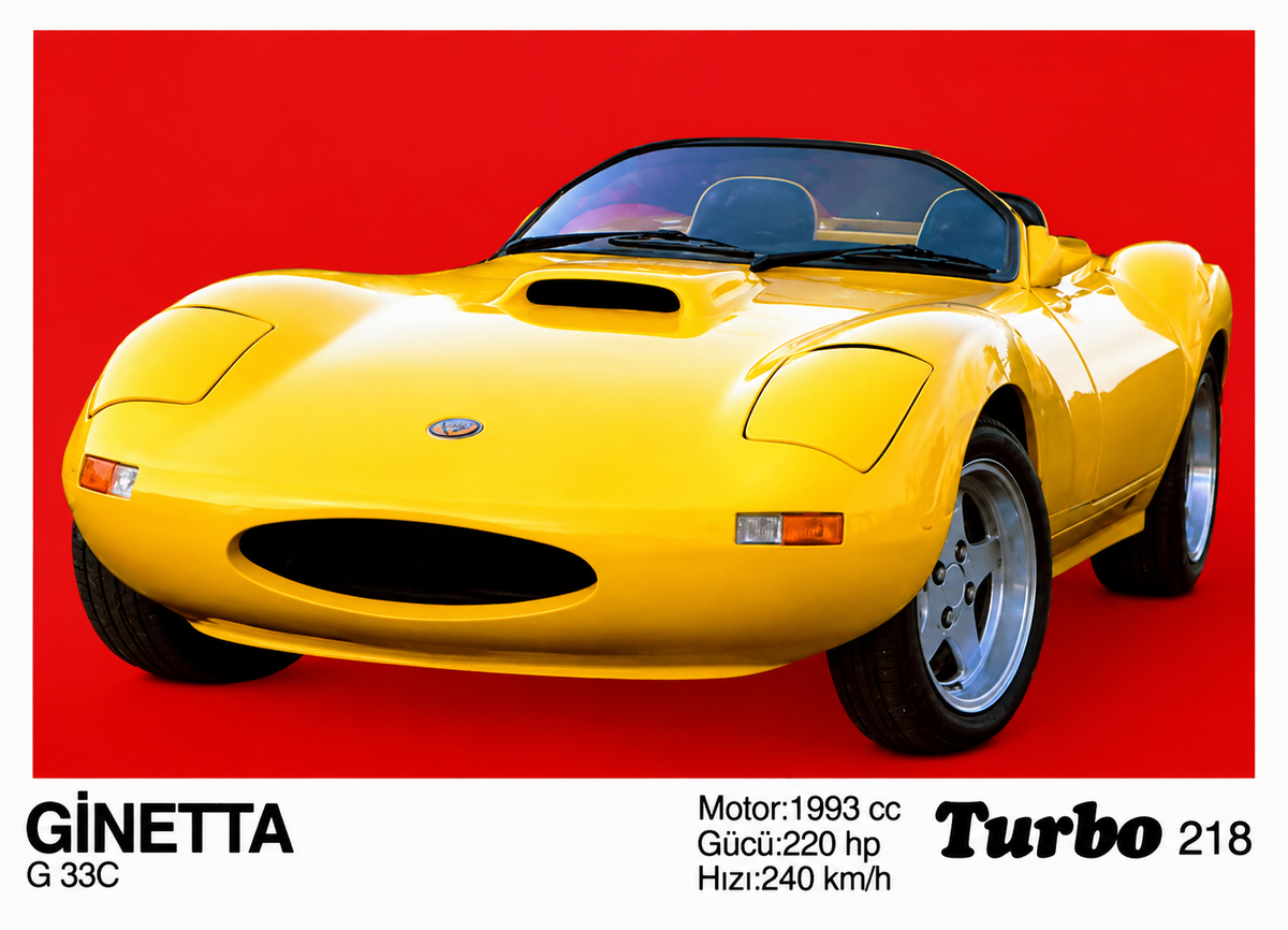 Вкладыш №218 — Ginetta G33C, восстановленное изображение