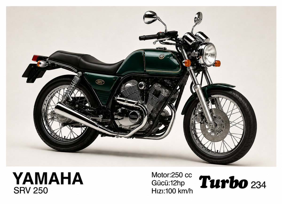 Вкладыш №234 — Yamaha SRV 250, восстановленное изображение
