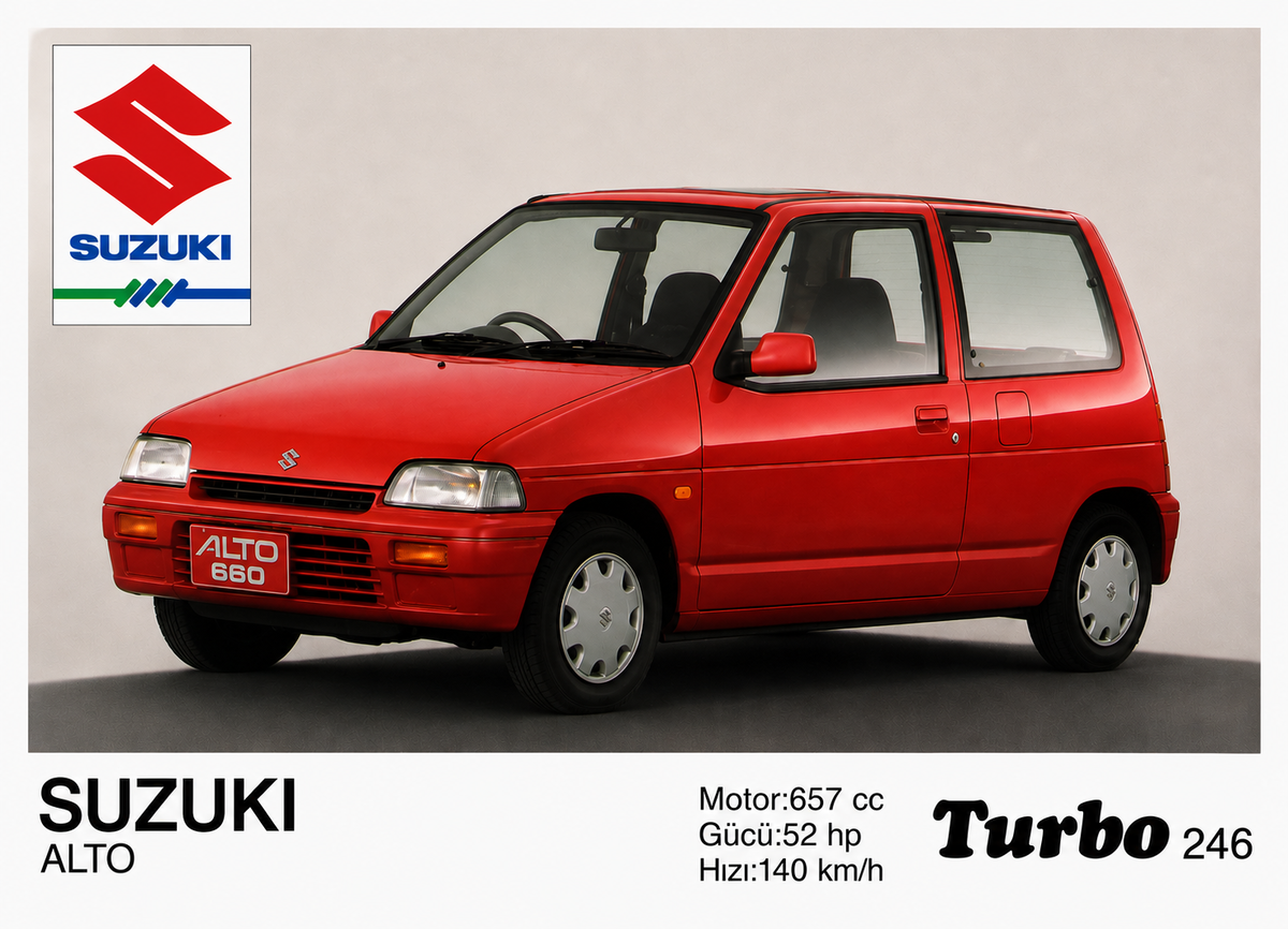 Вкладыш №246 — Suzuki Alto, восстановленное изображение