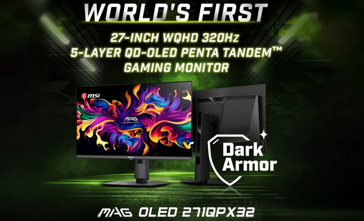 монитор MSI MAG OLED 271QPX32