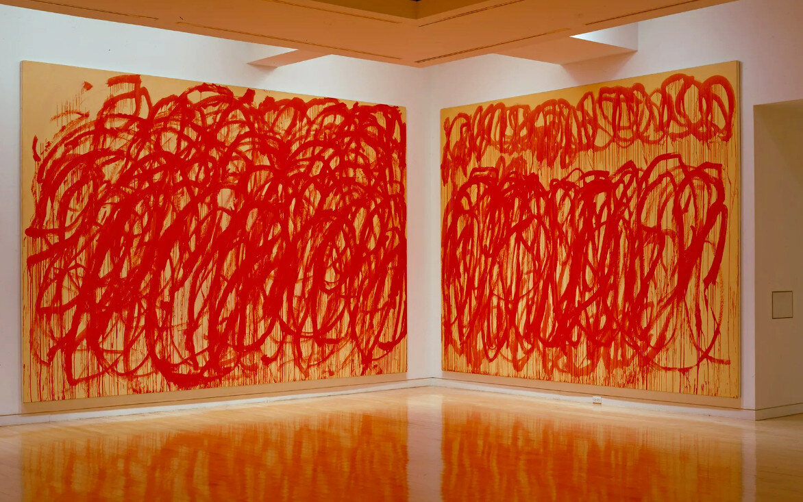 Сай Твомбли, цикл «Вакх» (Bacchus, 2003-2008гг). 