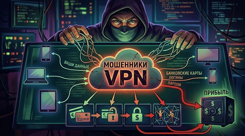 «Бесплатный VPN» сожрет ваши деньги: МВД предупредило о новом банковском трояне