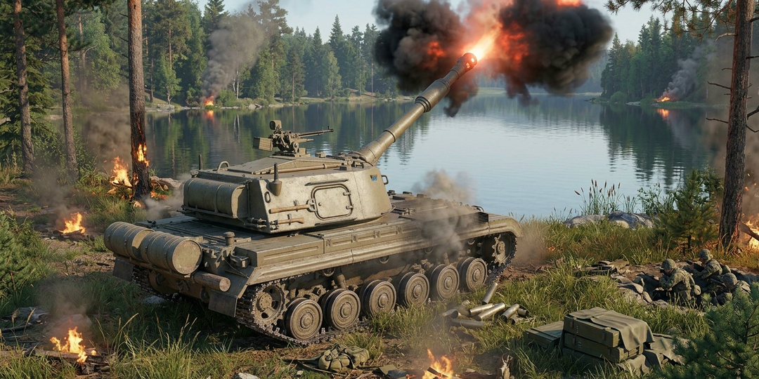 АБМ-152: Первая советская премиум-арта с башней - подробный разбор ТТХ!