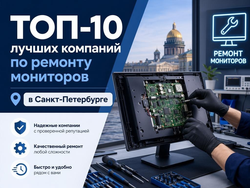 Ремонт мониторов 2026