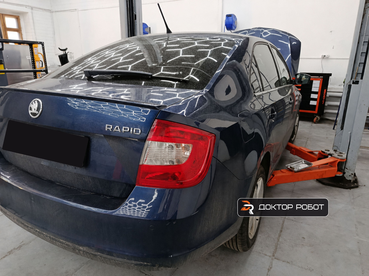 Skoda Rapid c DSG7 DQ200 в автосервисе Доктор Робот