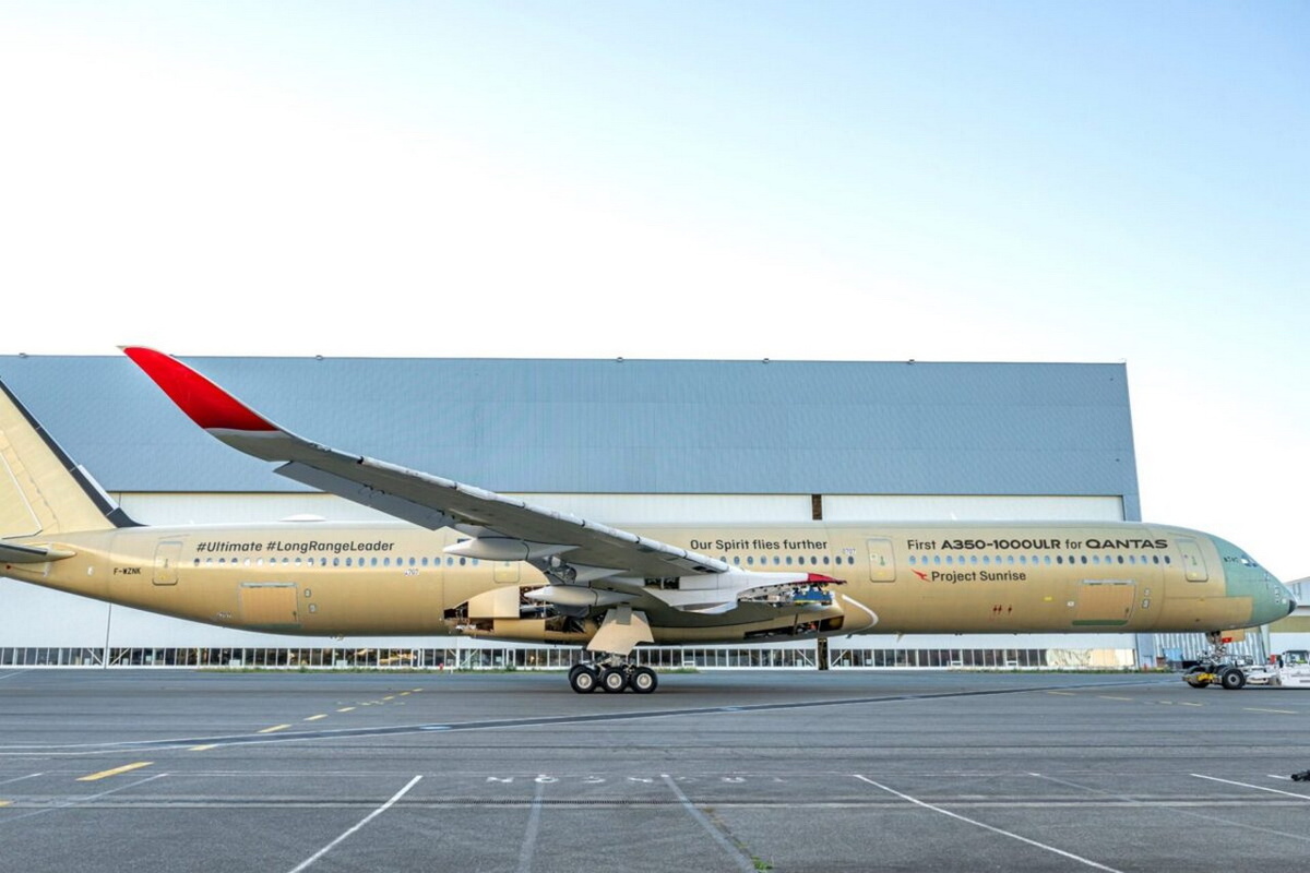 A350-1000ULR. Фото Qantas