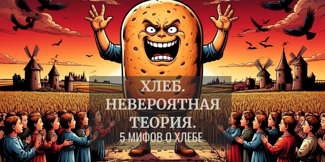 ИСТИННЫЕ ХОЗЯЕВА ЗЕМЛИ. Невероятная теория и 5 мифов про хлеб.