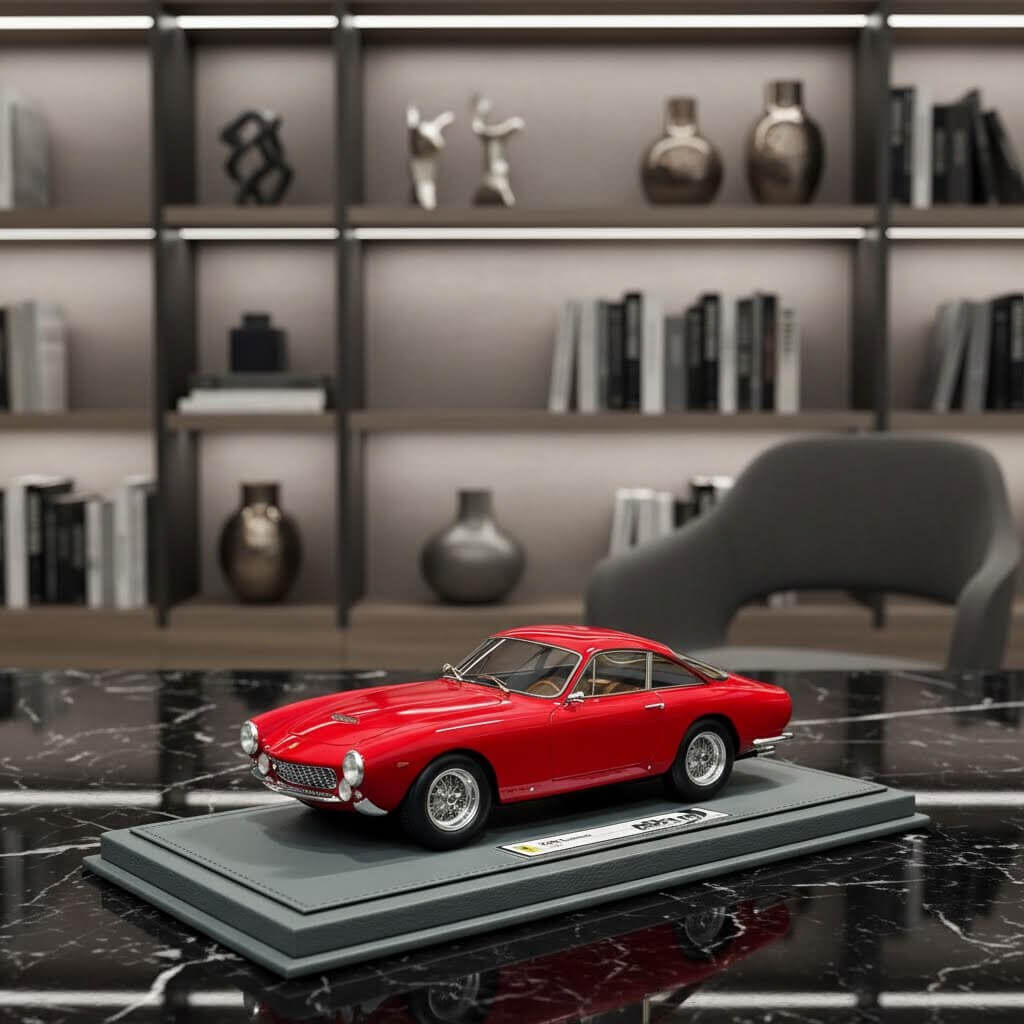 BBR1843 BBR Models Ferrari 250 Lusso 1963 Red 118