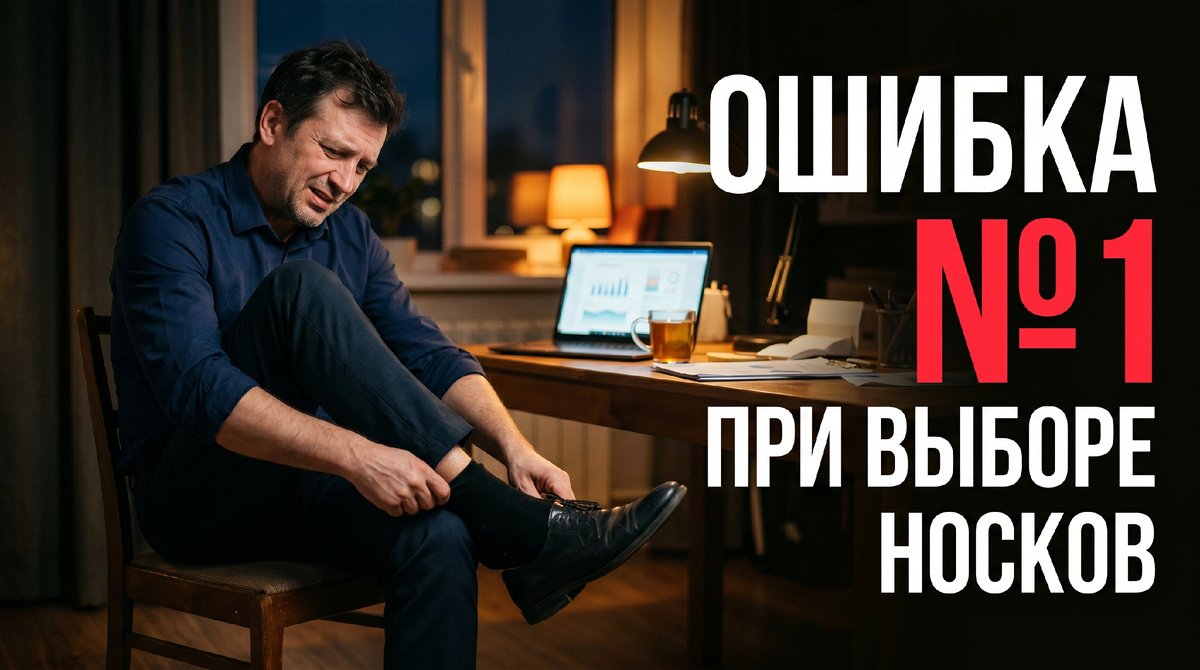 Ошибка №1 при выборе носков: история, в которой узнаёт себя каждый