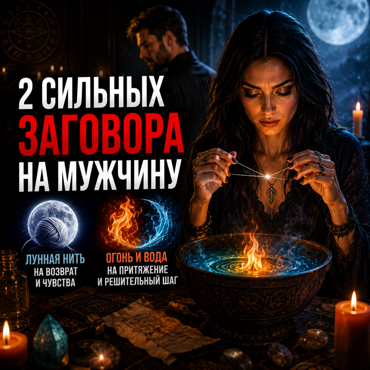 Заговоры на мужчину