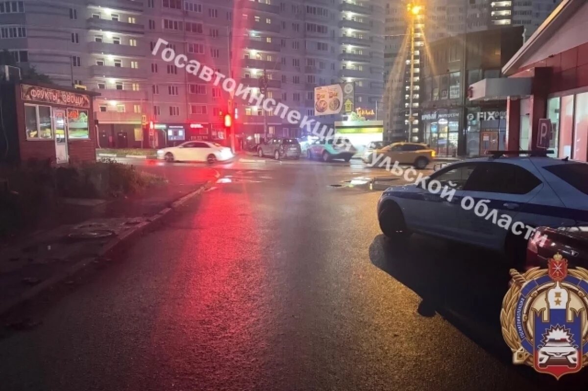    В Туле из-за нетрезвого водителя электросамоката пострадал человек