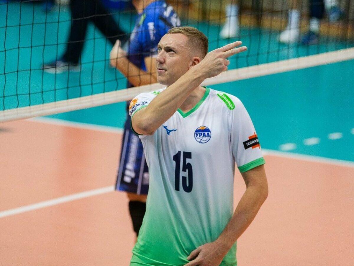    Игрок ВК "Урал" Алексей Спиридонов | © Фото : соцсети Алексея Спиридонова