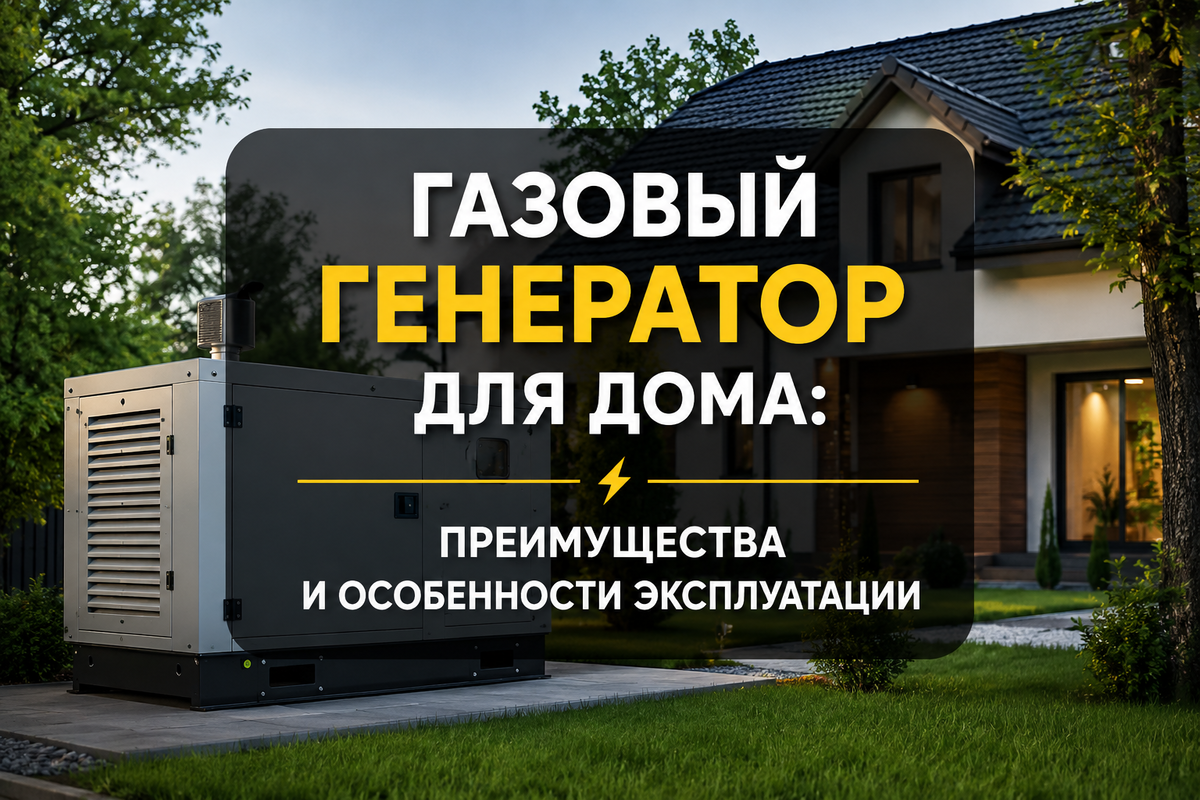 Газовые генераторы для дома