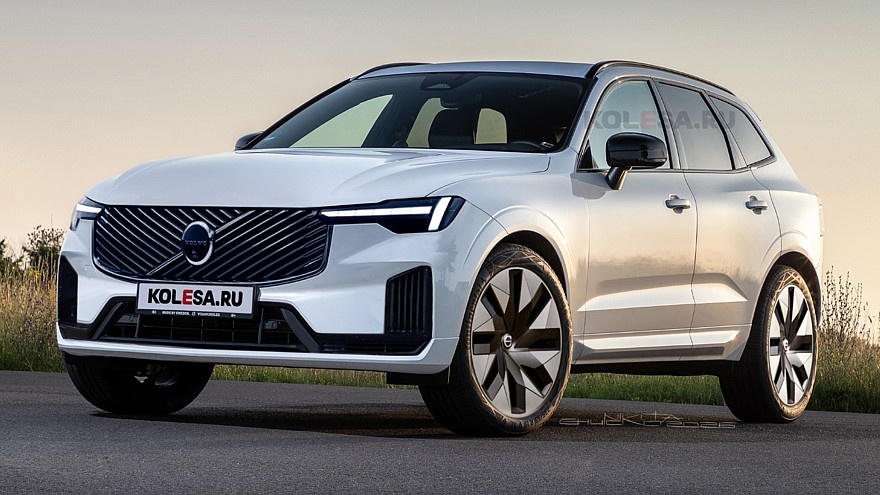    Рендер третьего рестайлинга Volvo XC60