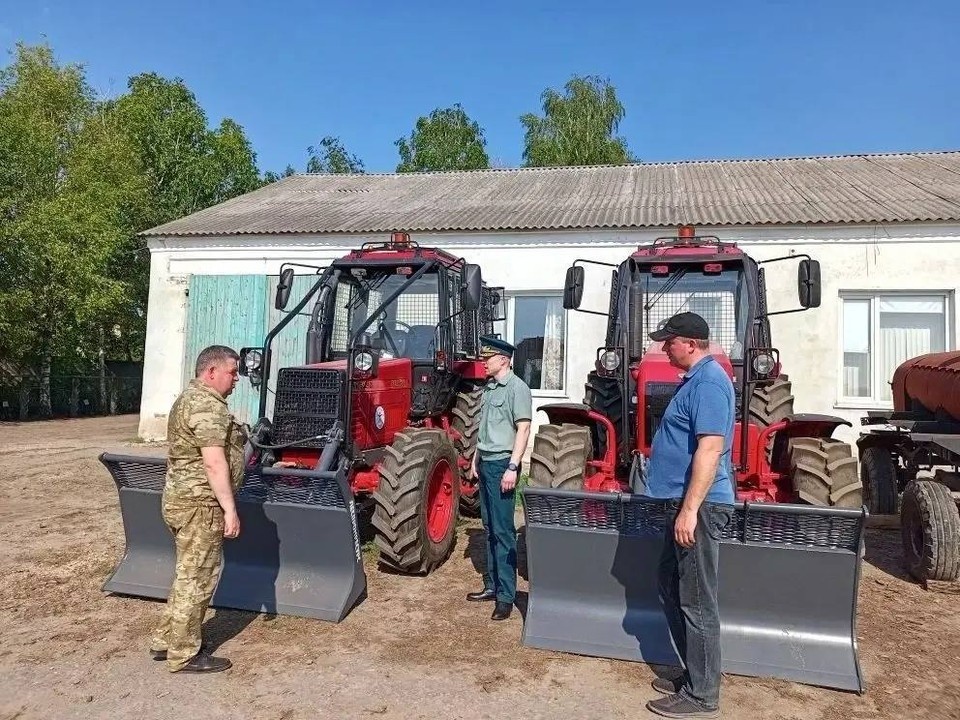    В Белгородскую область поступила новая лесохозяйственная техника пресс-служба губернатора и правительства Белгородской области