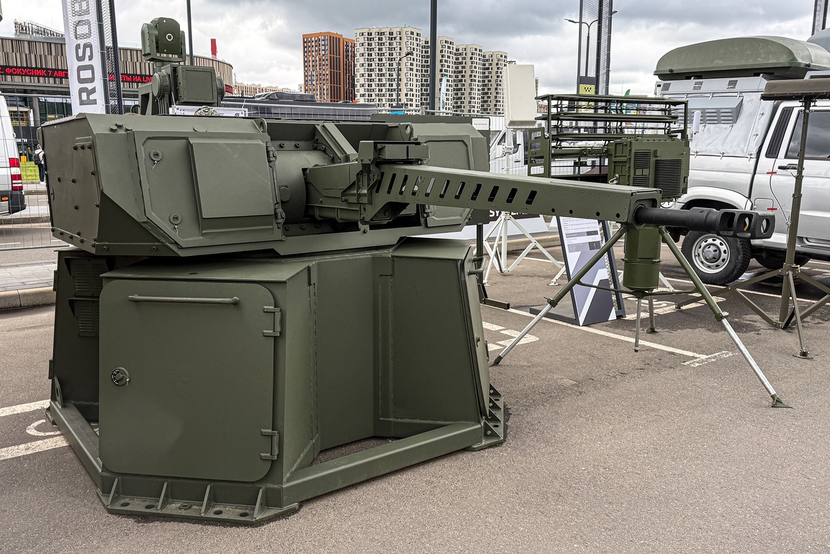    Зенитный артиллерийский 30-мм комплекс "Цитадель" (ЗАК-30) госкорпорации "Ростех". / Фото: Алексей Павливкер/ТАСС