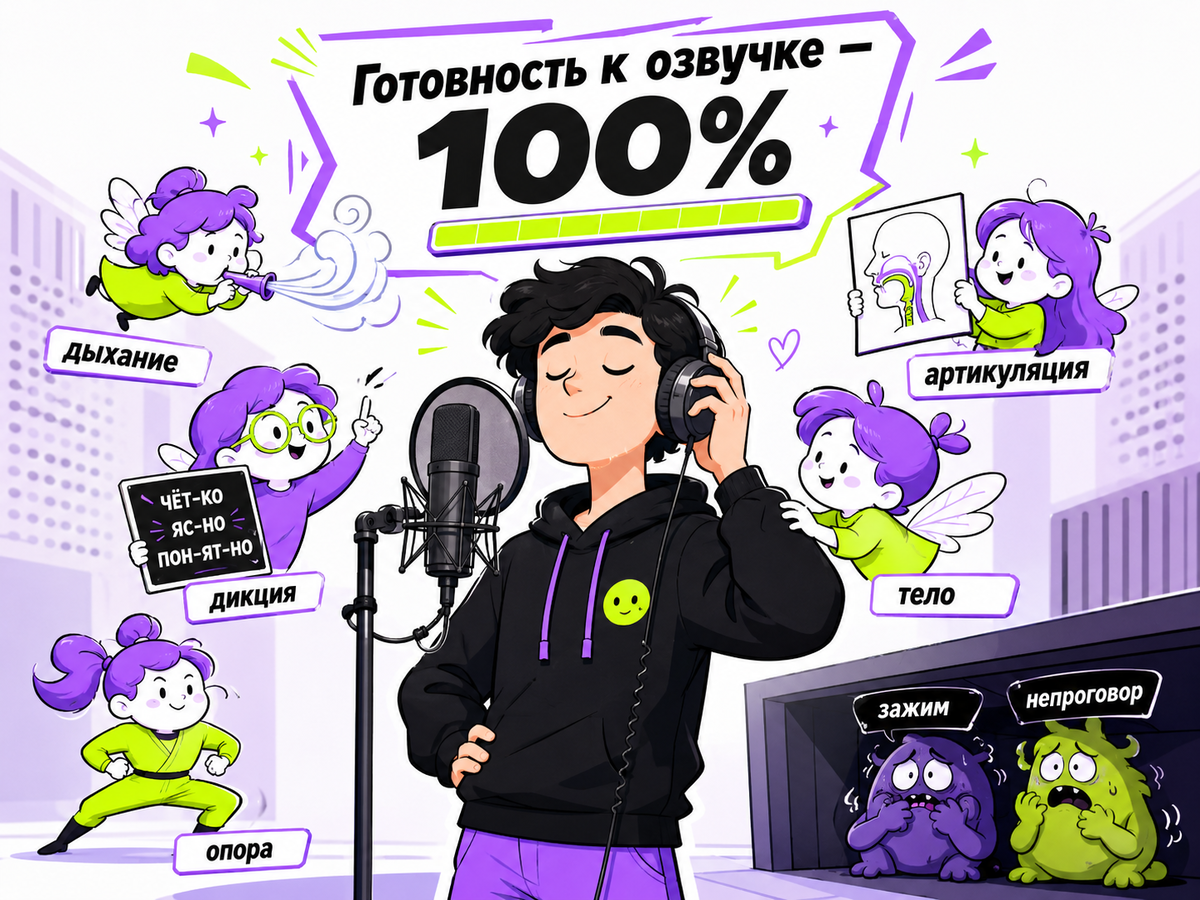 Качественная разминка голоса - залог успешной записи!