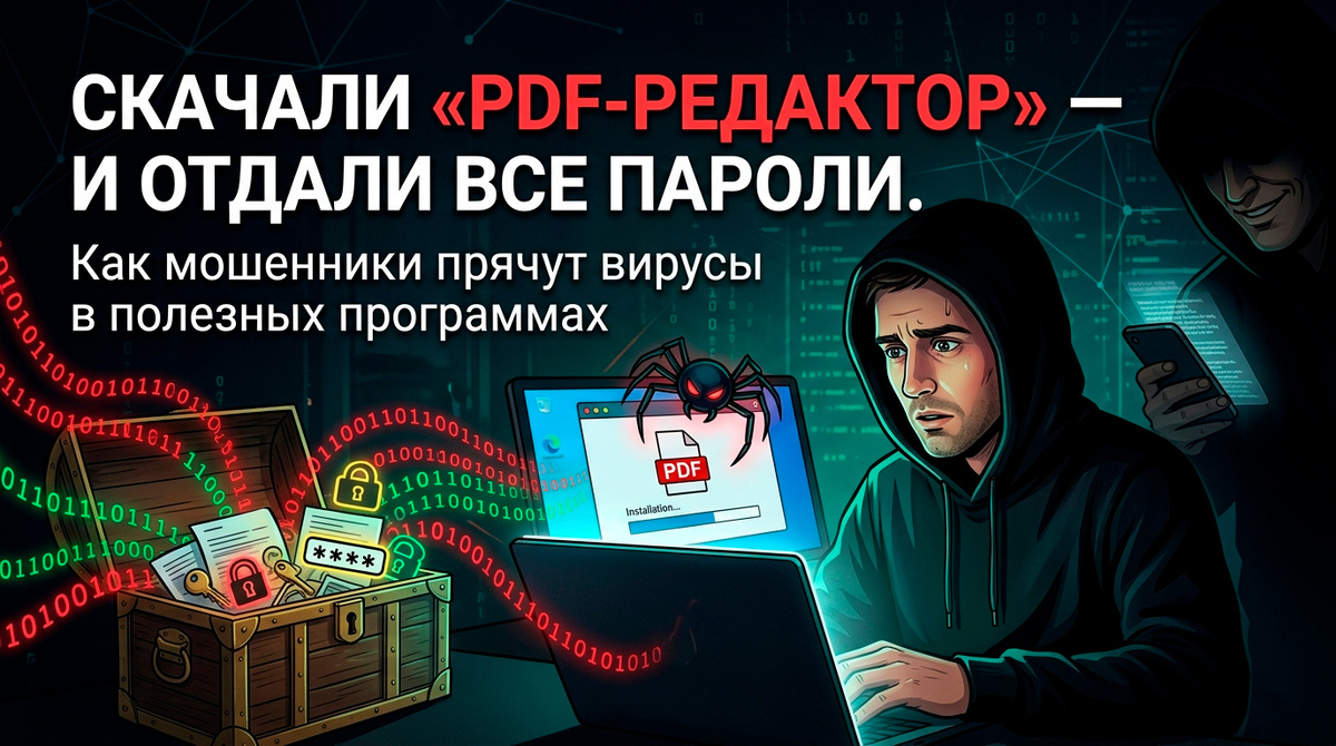 Как мошенники прячут вирусы в полезных программах