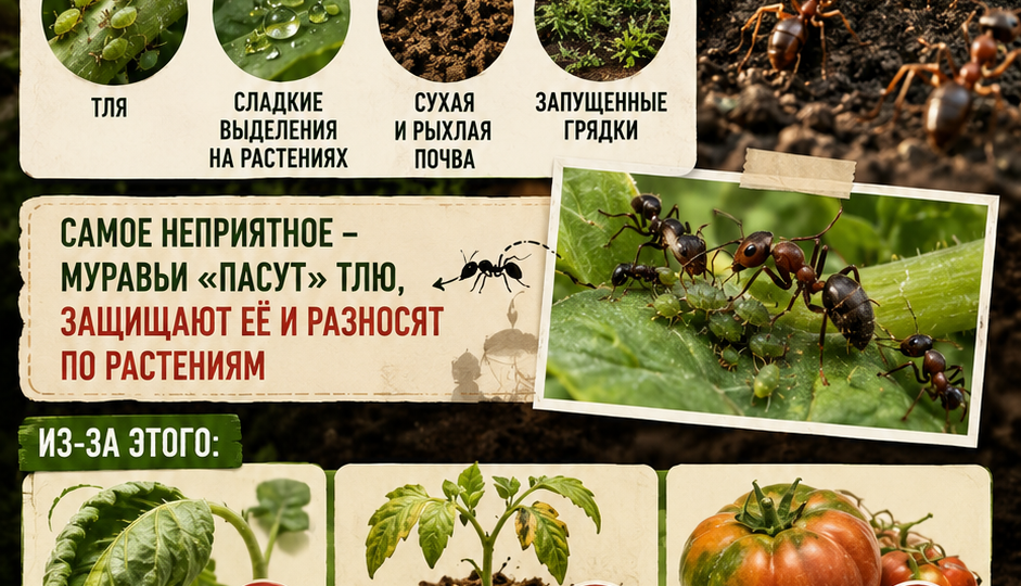 Почему муравьи на участке — это тревожный сигнал?