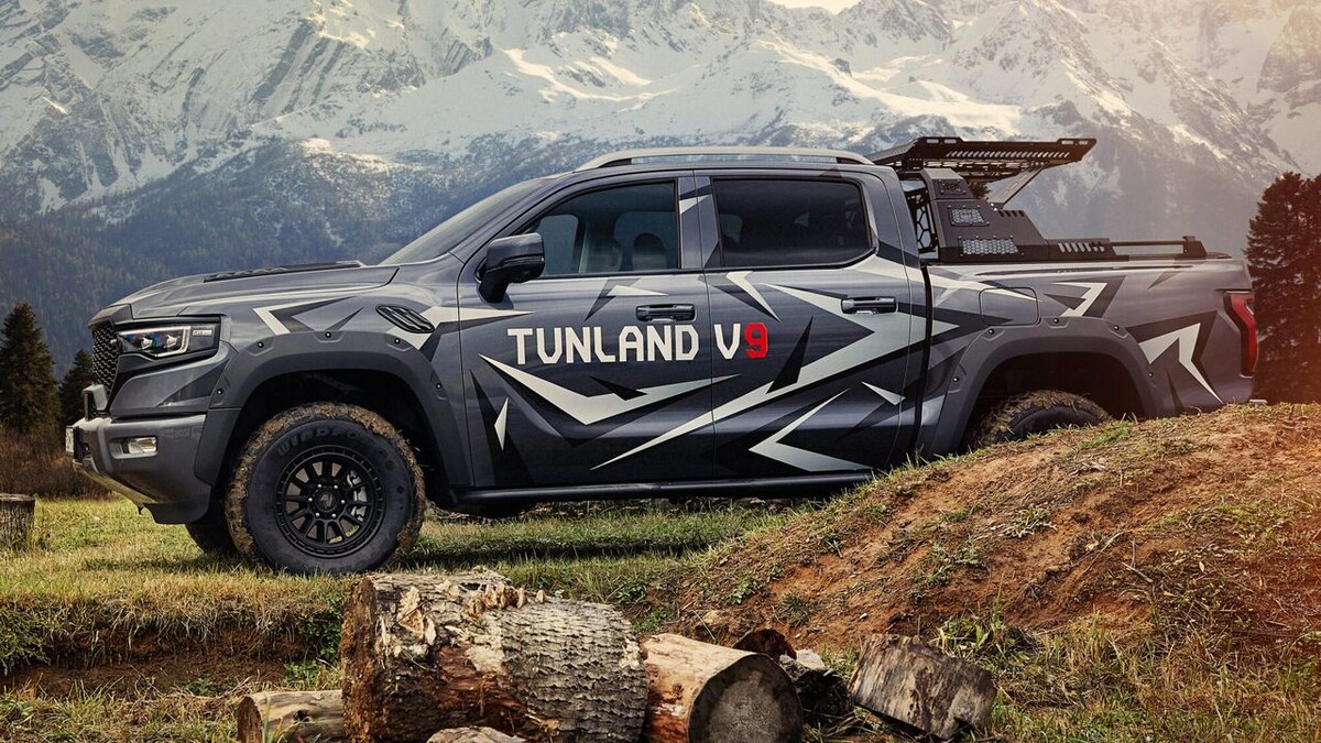    Foton Tunland V9. Фото Foton