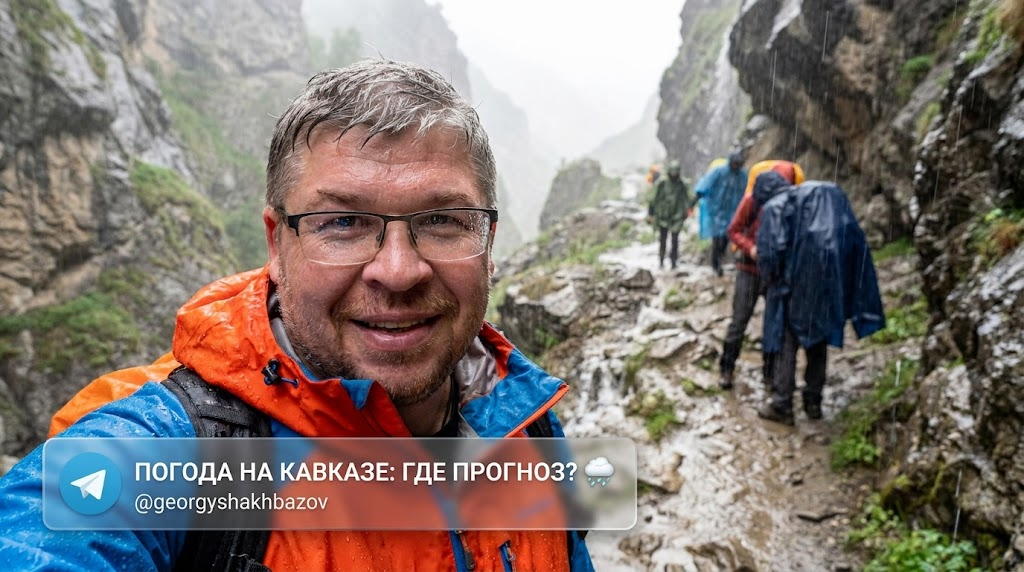 В горах Кавказа погода меняется стремительно, поэтому привычным прогнозам здесь доверять сложно.