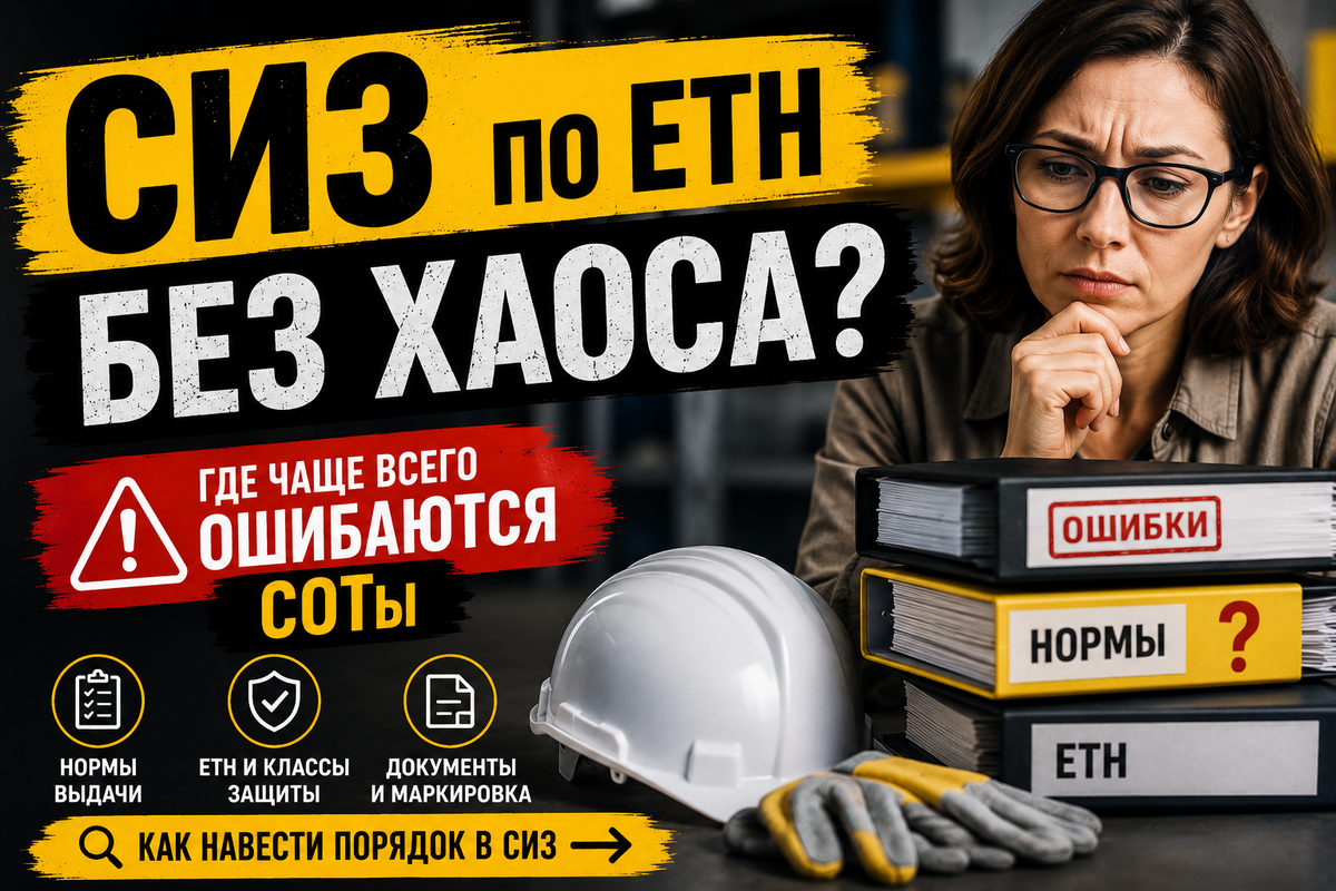 Как навести порядок в нормах выдачи СИЗ по ЕТН в 2026 году