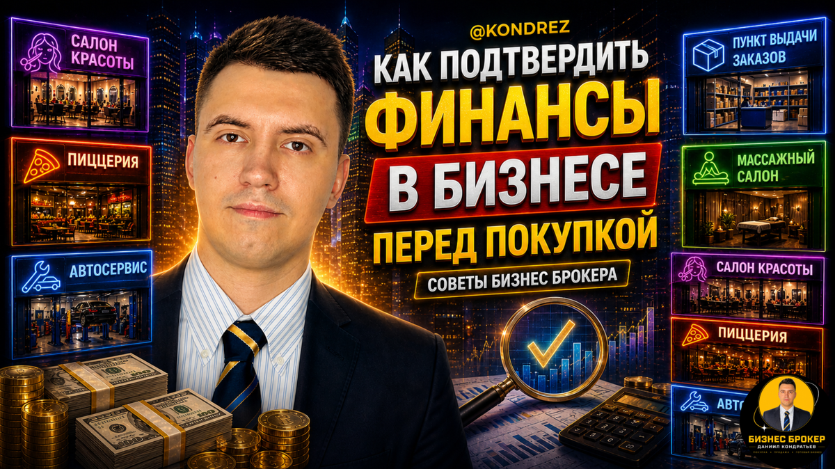 👔Профессиональный частный Бизнес Брокер ДАНИИЛ КОНДРАТЬЕВ (@business_broker_moscow)  